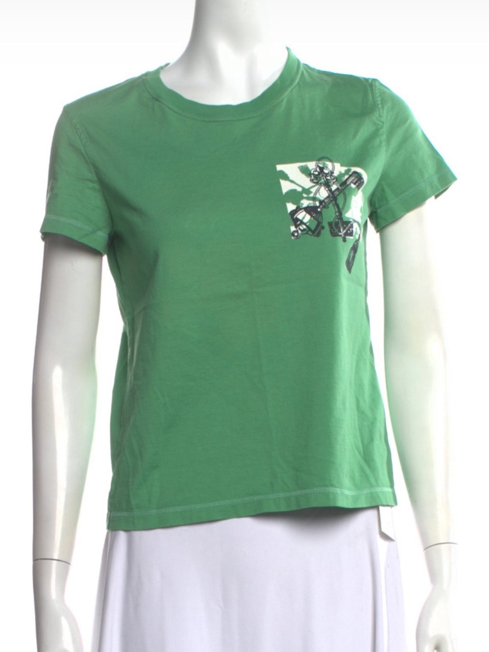 Gorgeous green Hermes T shirt